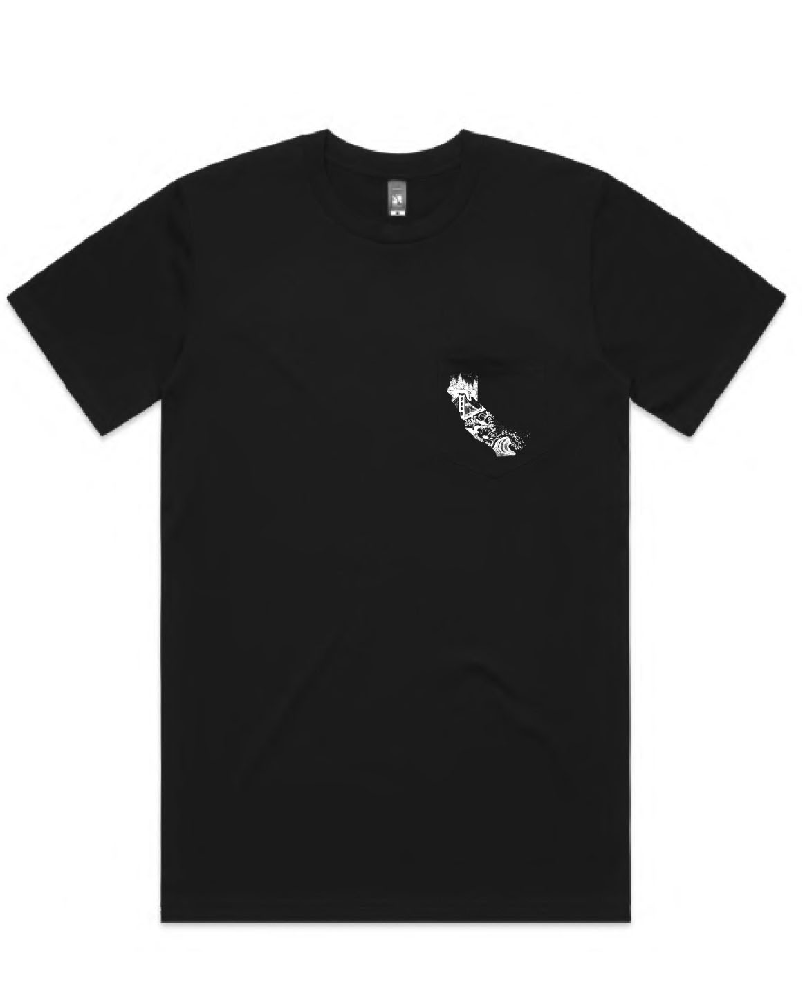 CCDG Pocket Tee- Black