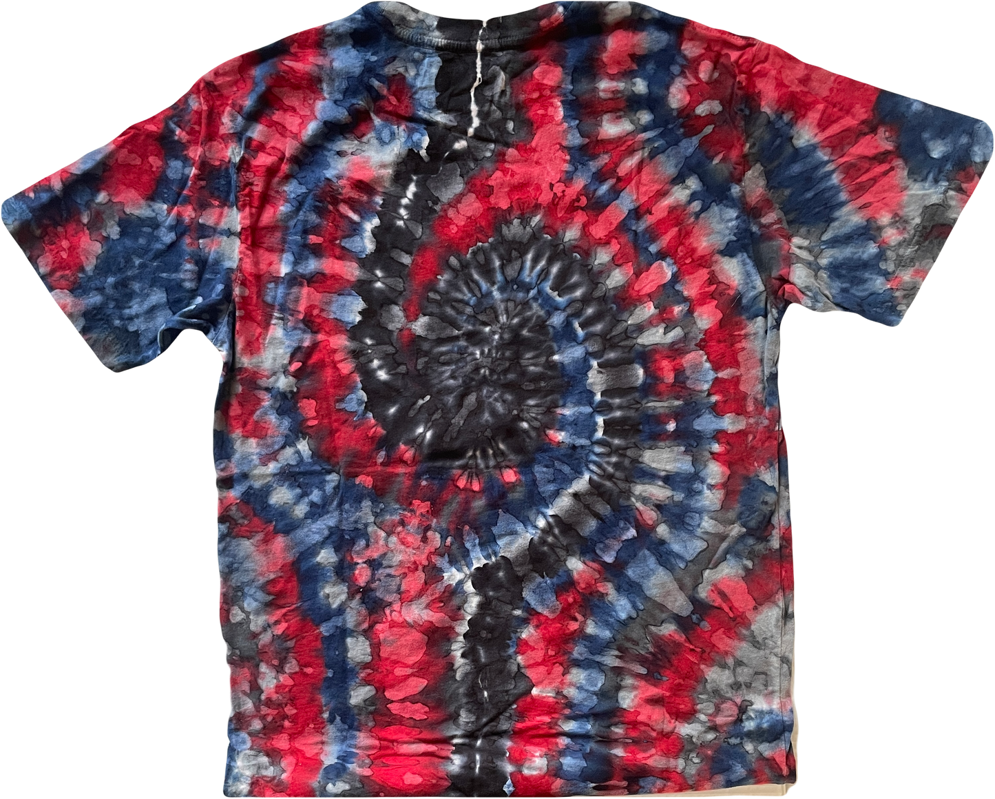 Limited Edition Red Blue and Black Tie Dye Shirt Size Medium 1/1