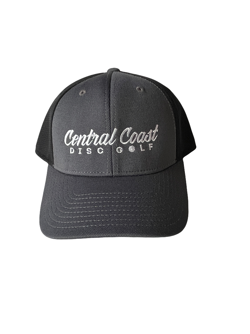 Central Coast Disc Golf Airmesh Hat Grey