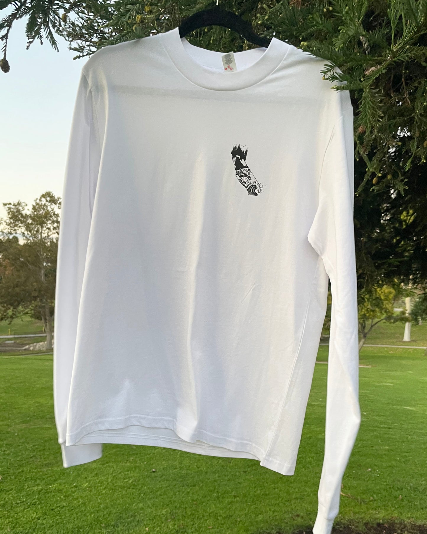 Long Sleeve Tee- White